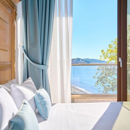 Evlogia Hotel Seafront And Anex By Greek Pride Fourka Dış mekan fotoğraf